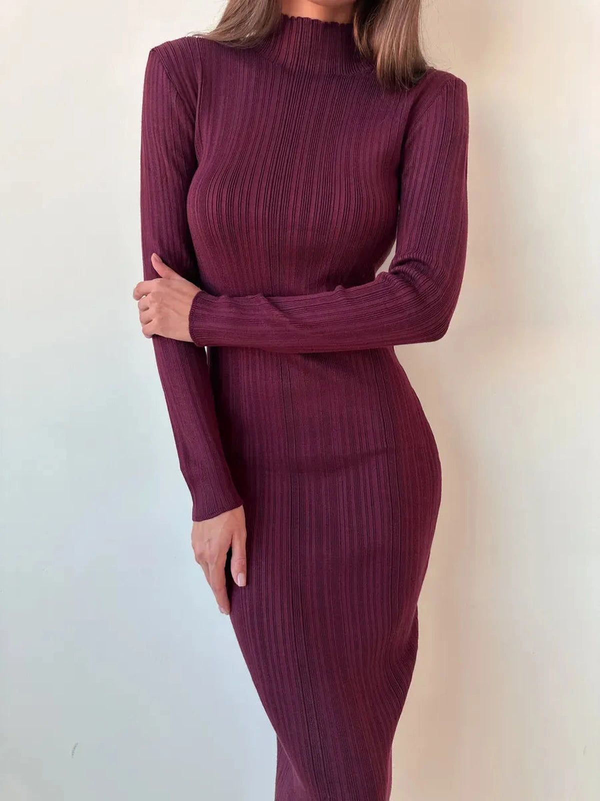 Marsala Maxi Dress