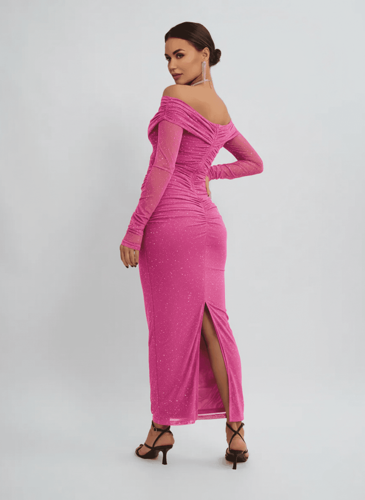 Fuchsia Maxi Dress