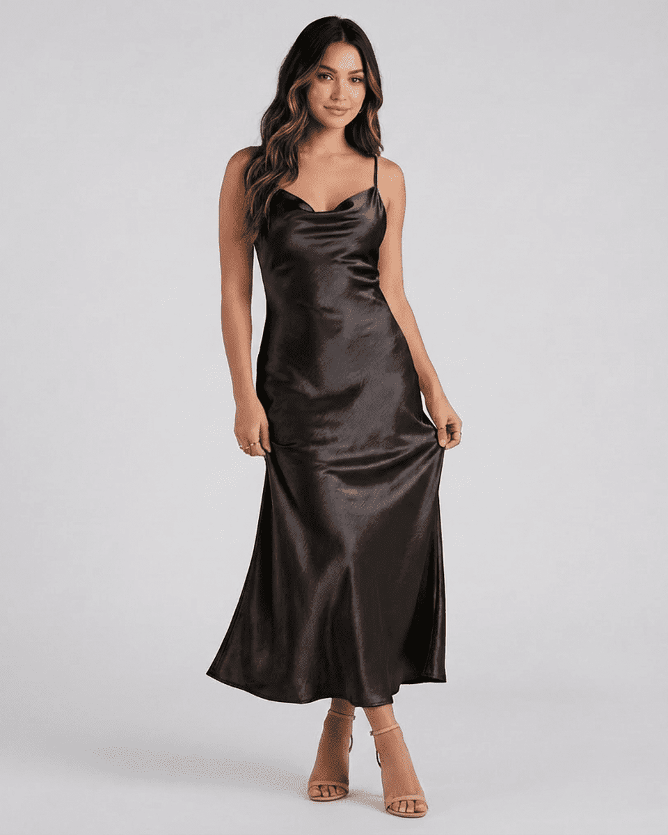 Noir Maxi Dress