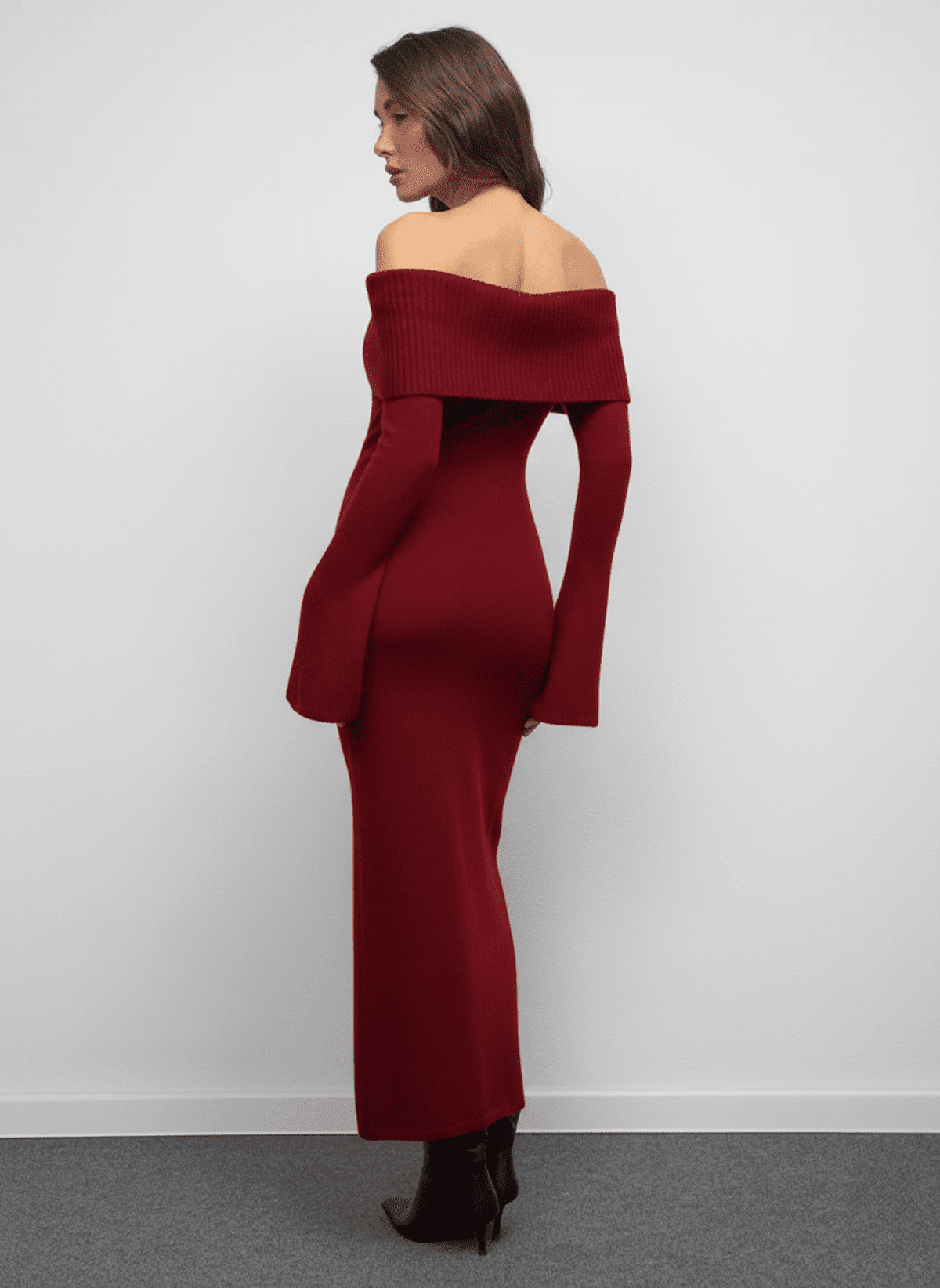 Crimson Maxi Dress