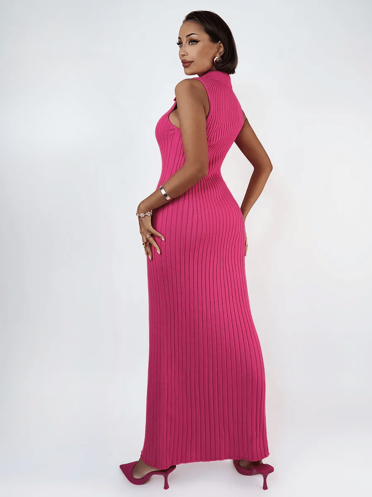 Fuchsia Maxi Dress