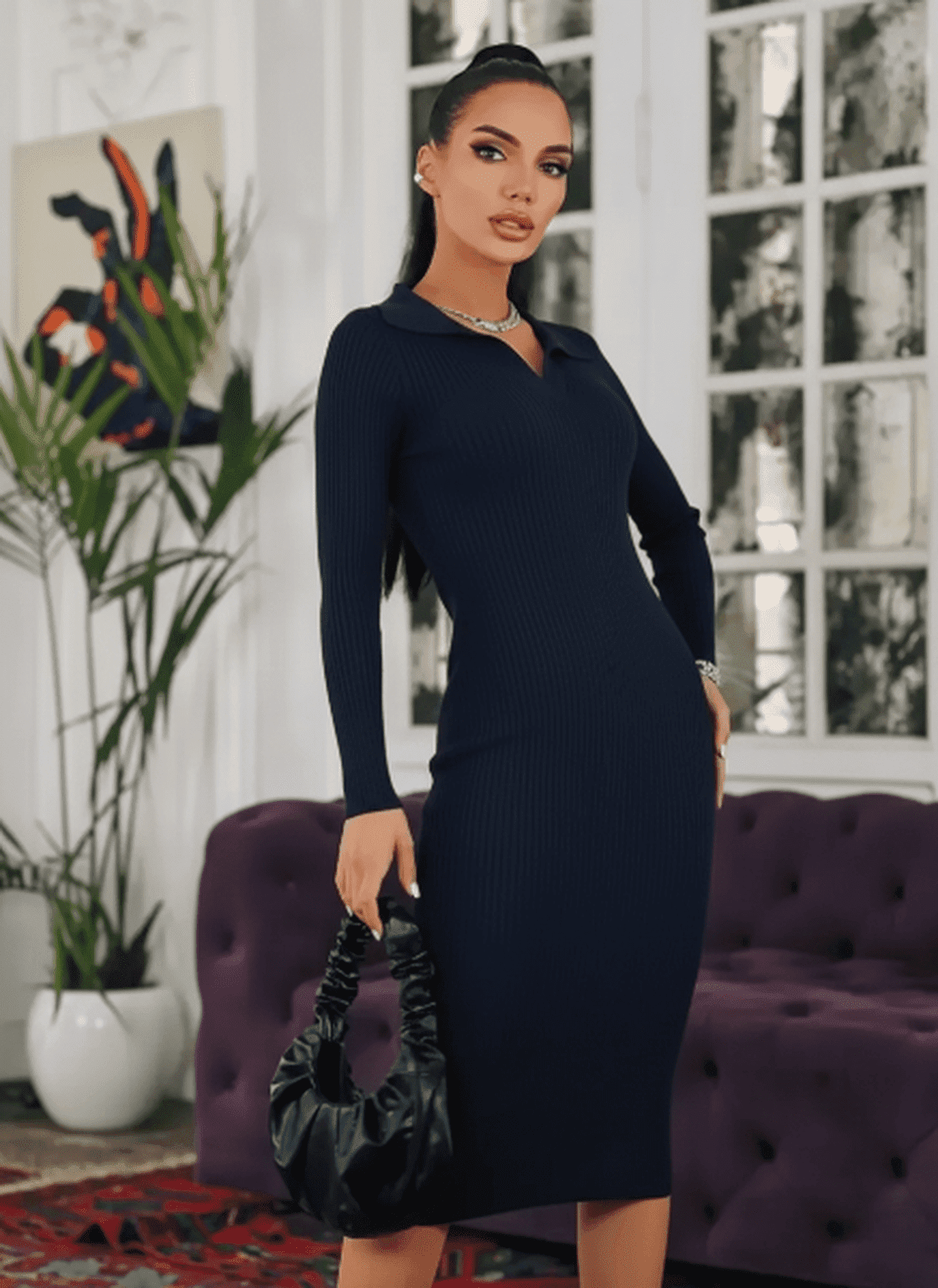 Neris Midi Dress