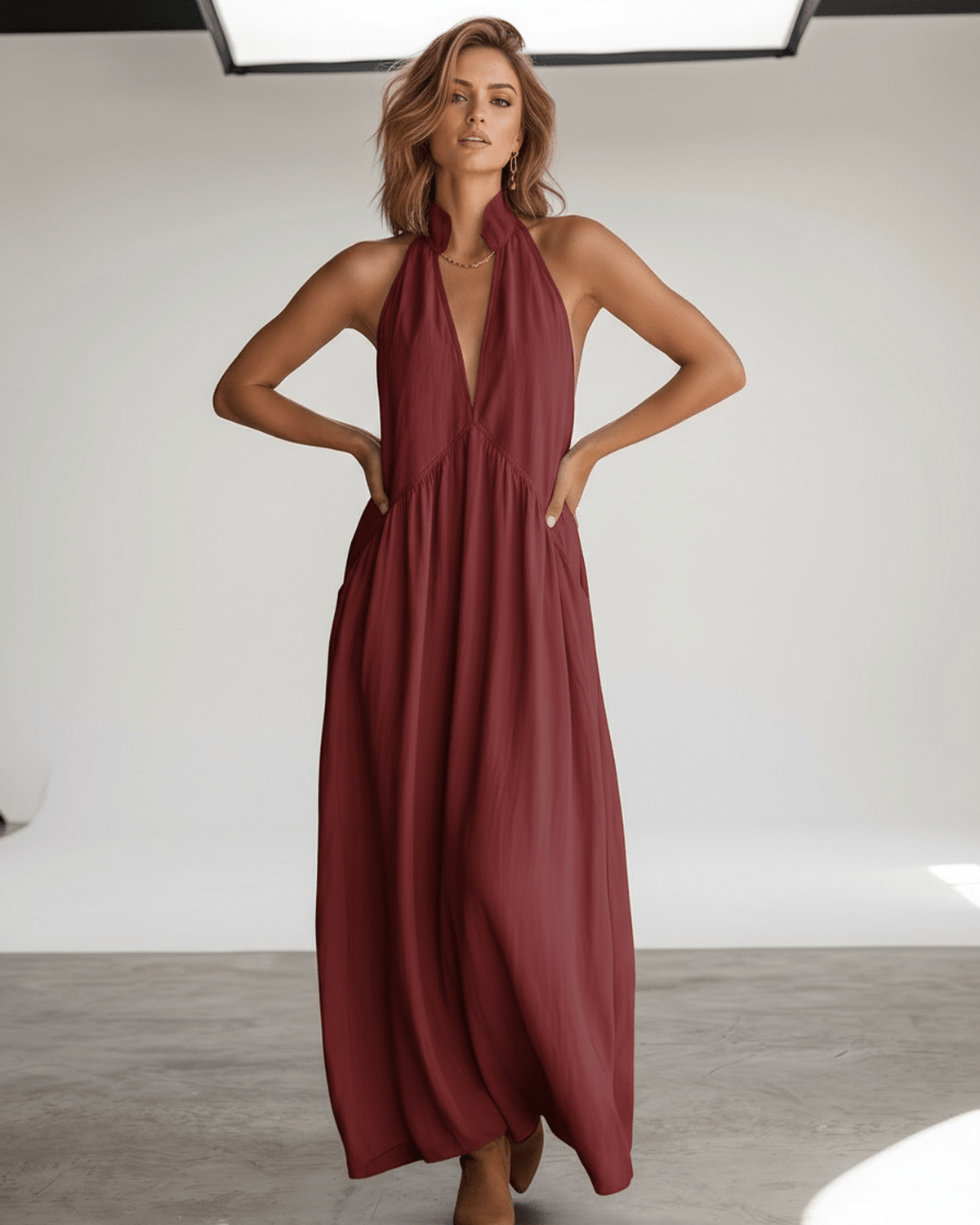Sukienka maxi Aveline