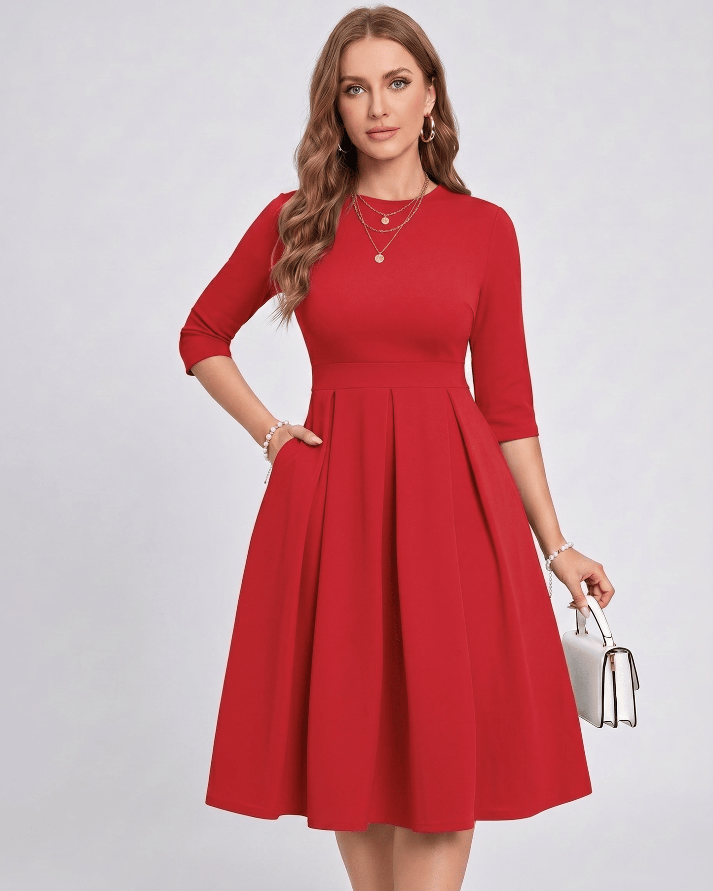 Aurielle Midikleid