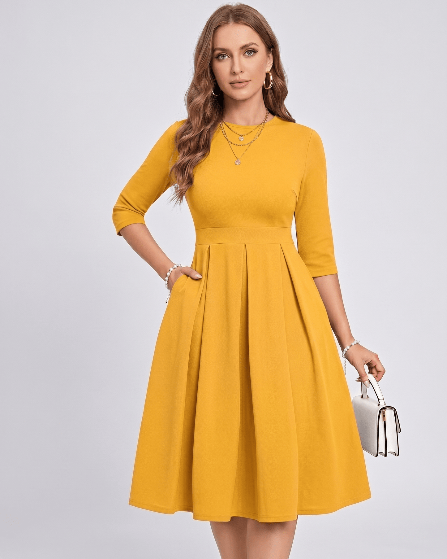 Aurielle Midikleid