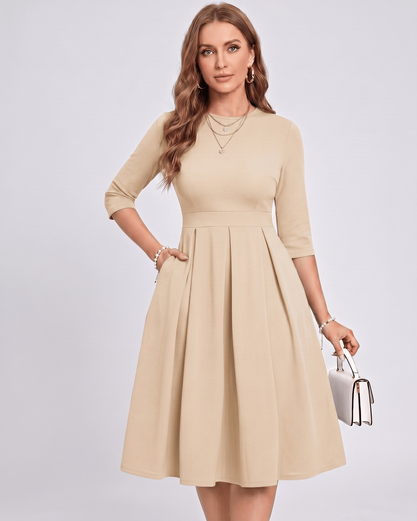 Aurielle Midikleid