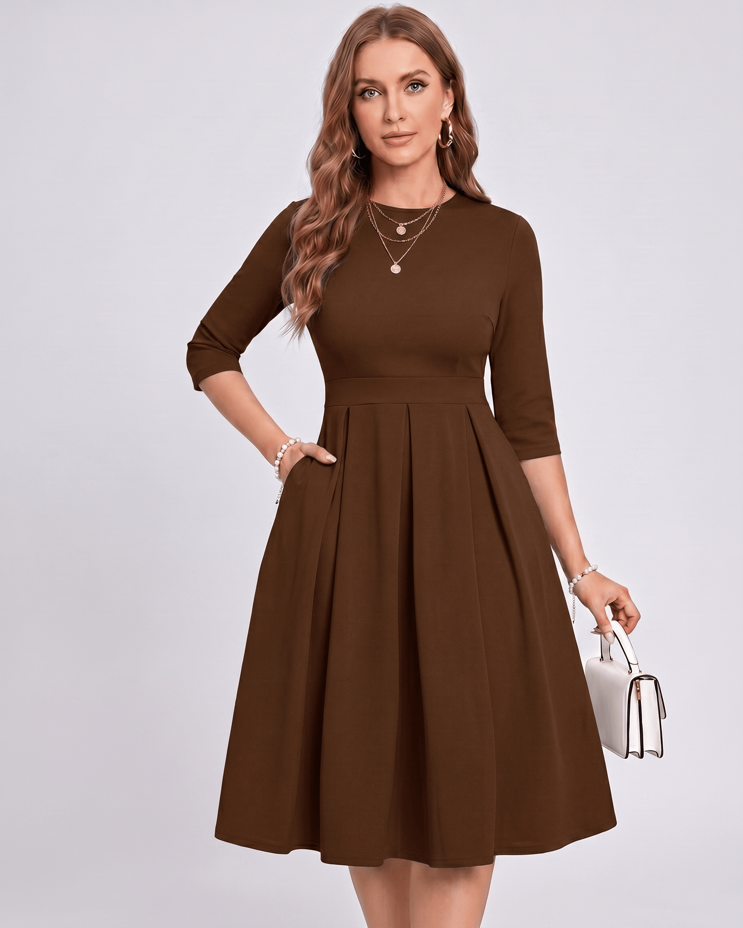 Aurielle Midikleid