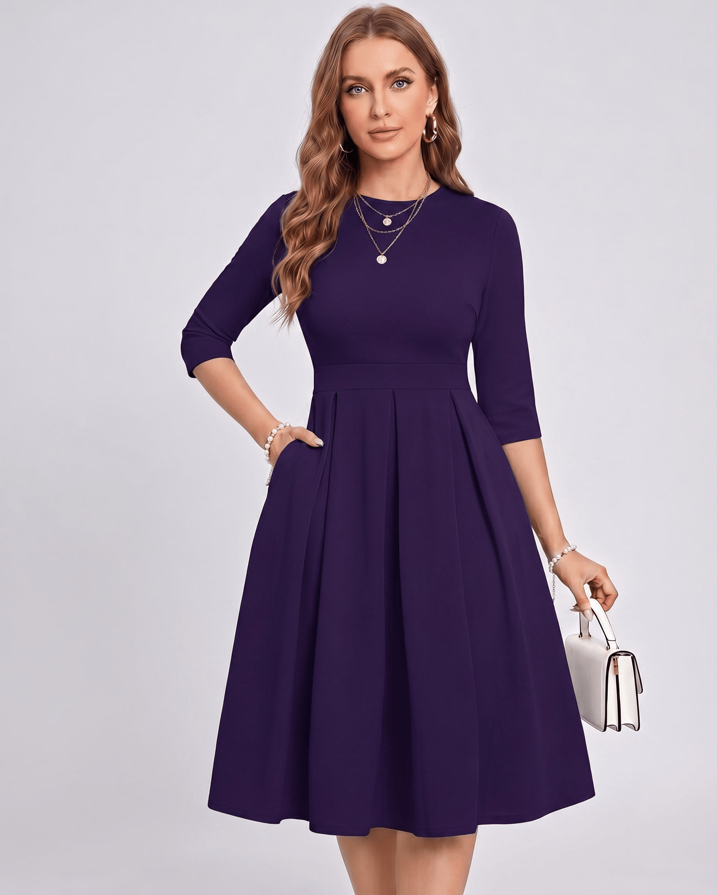 Aurielle Midikleid