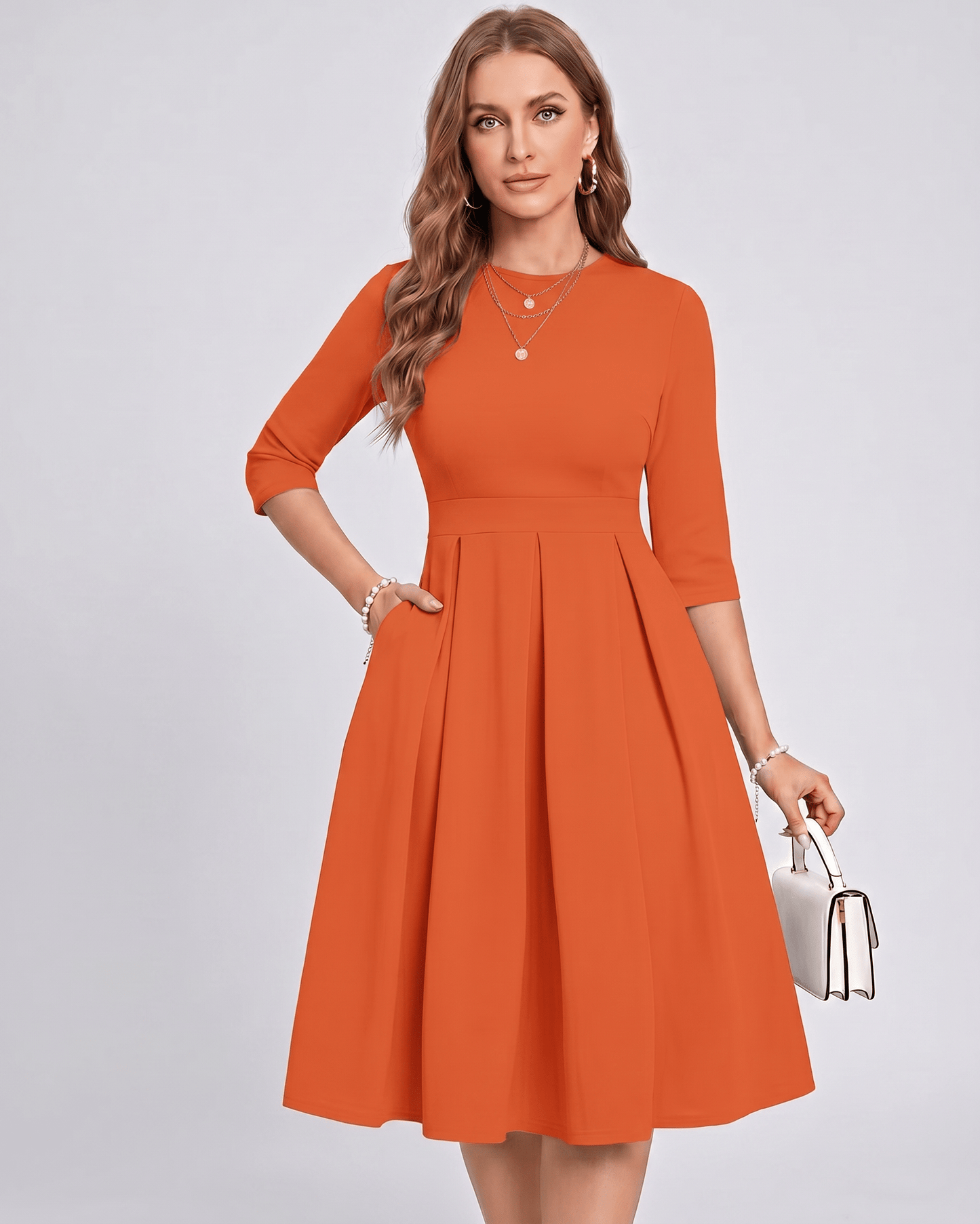 Aurielle Midikleid