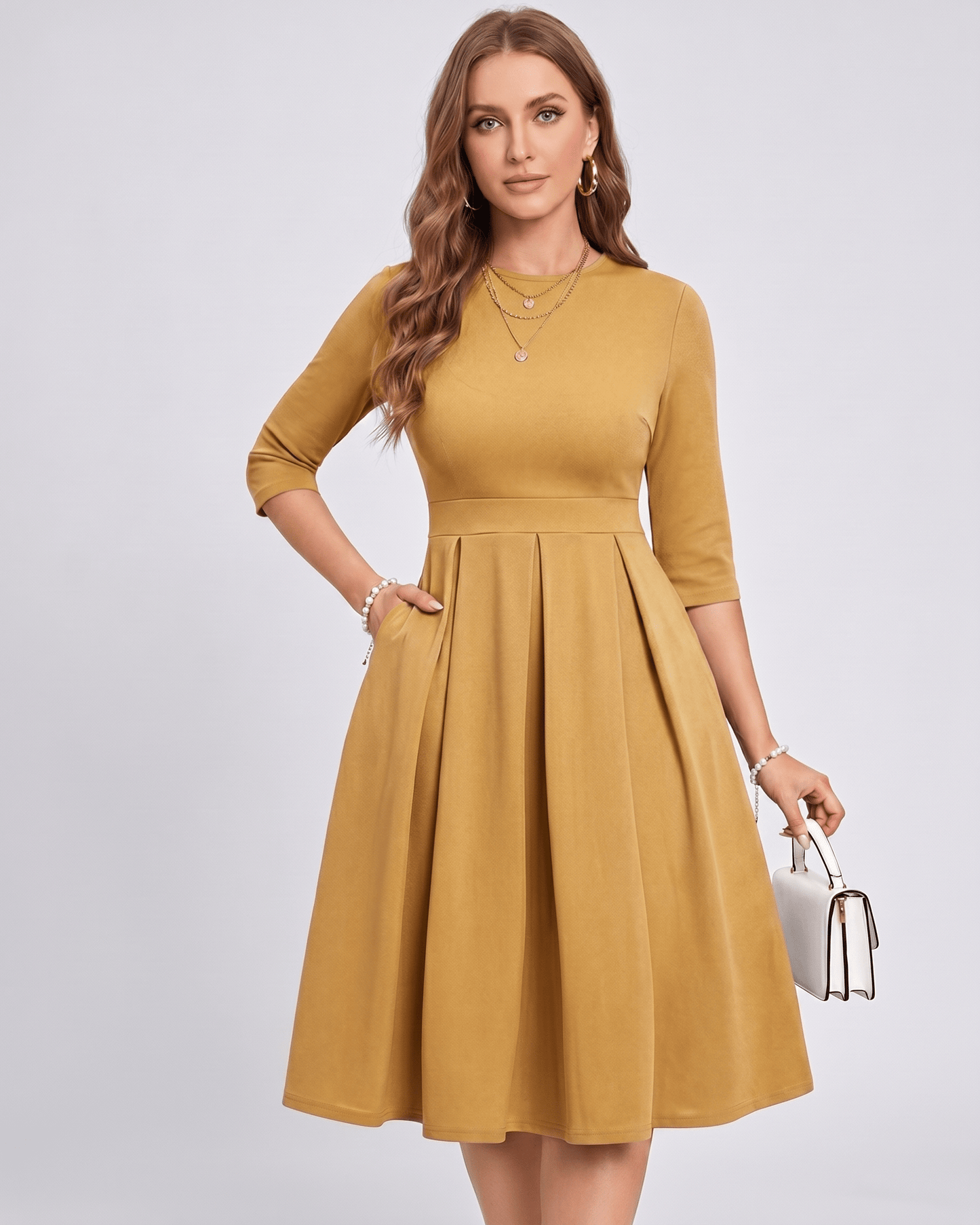 Aurielle Midikleid