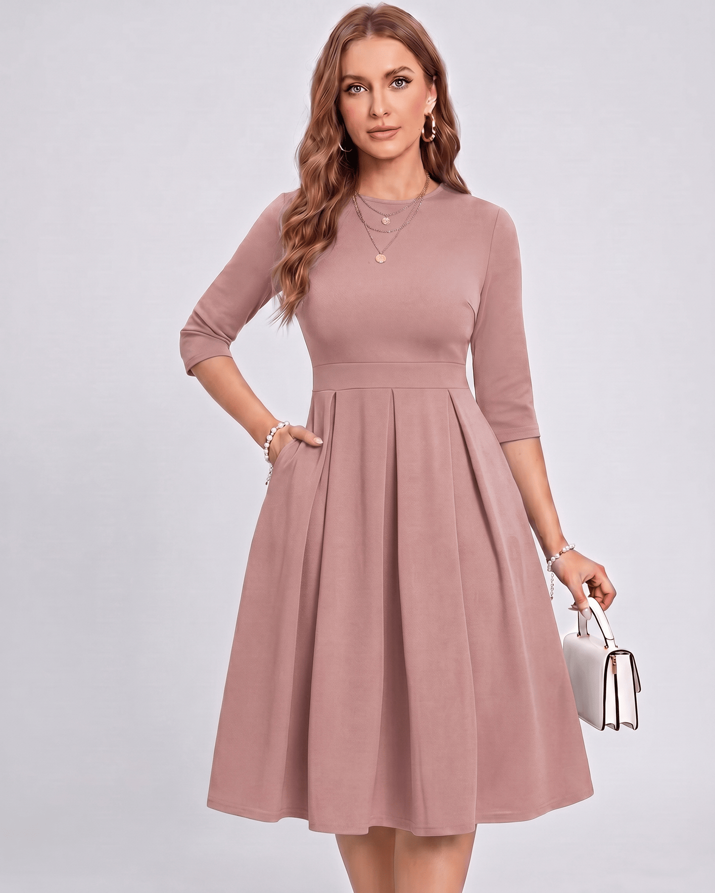 Aurielle Midikleid