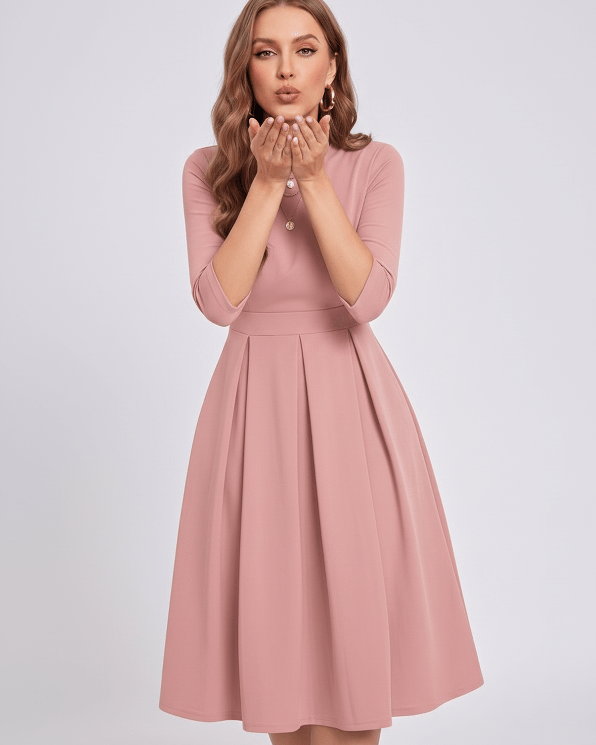 Aurielle Midikleid