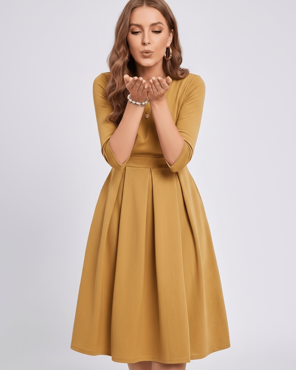Aurielle Midikleid