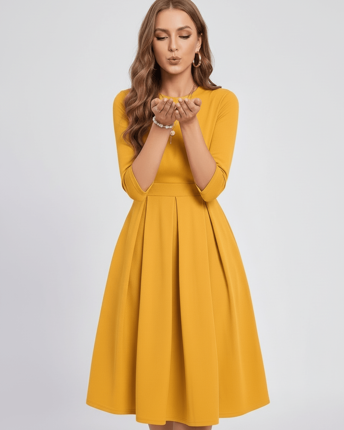 Aurielle Midikleid