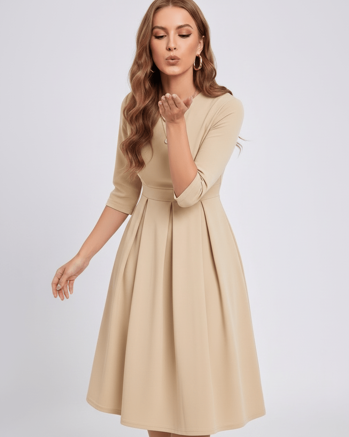 Aurielle Midikleid