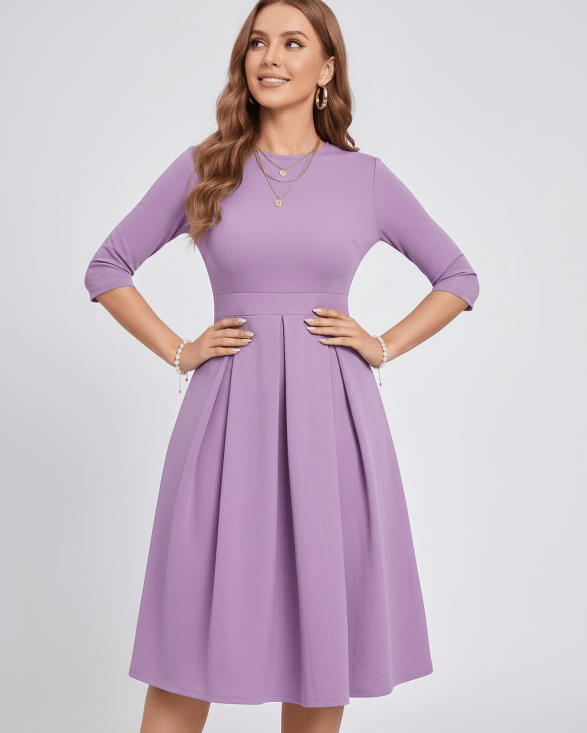 Aurielle Midikleid