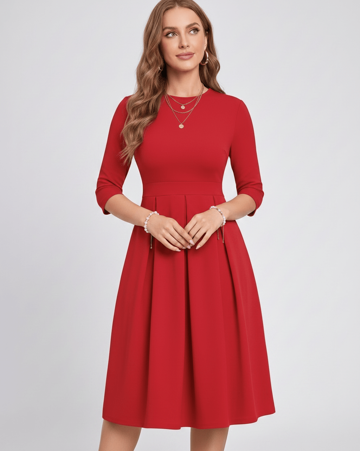 Aurielle Midikleid