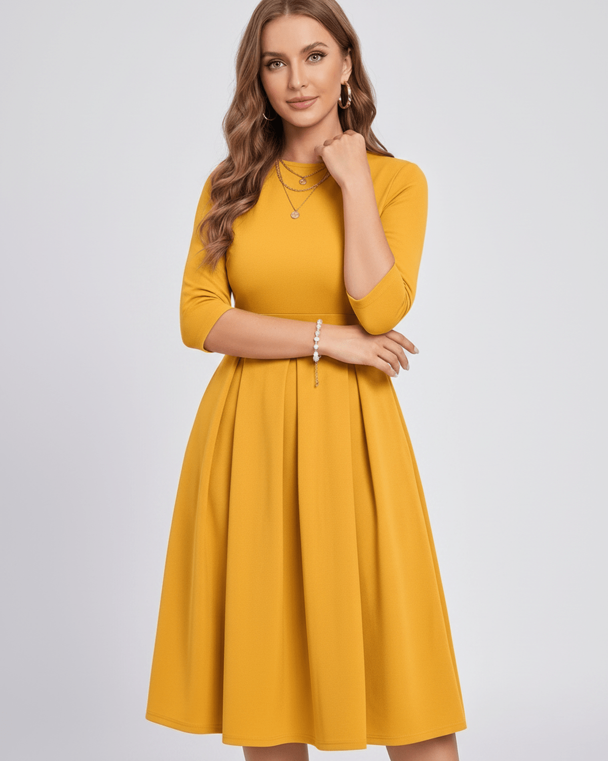 Aurielle Midikleid