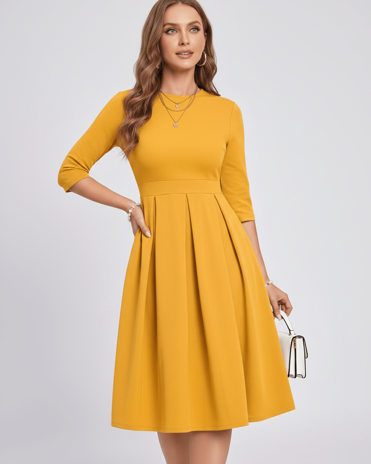 Aurielle Midikleid