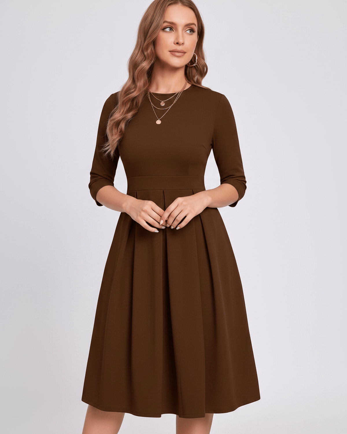 Aurielle Midikleid