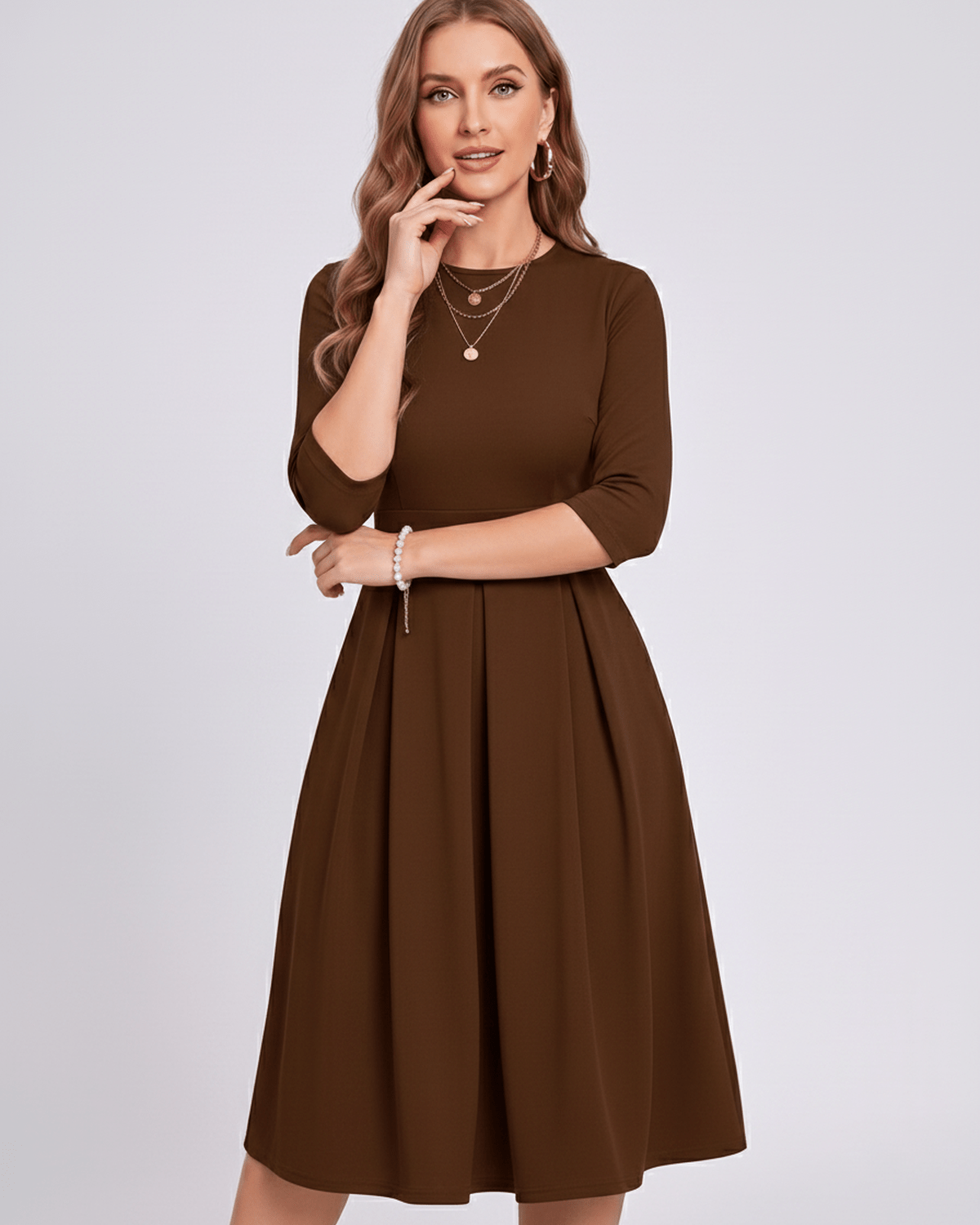 Aurielle Midikleid