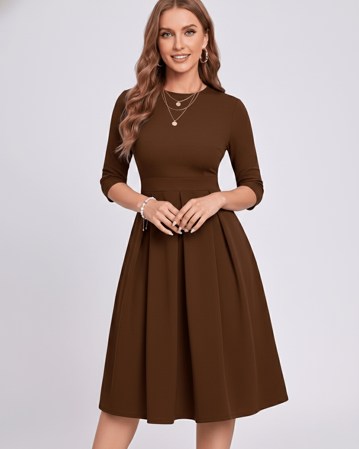 Aurielle Midikleid