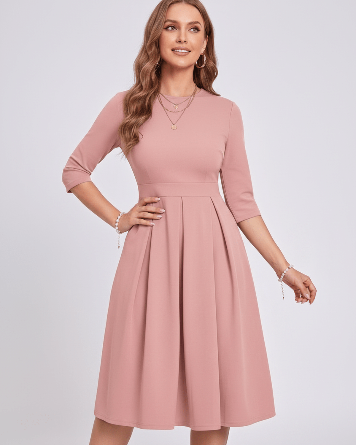 Aurielle Midikleid
