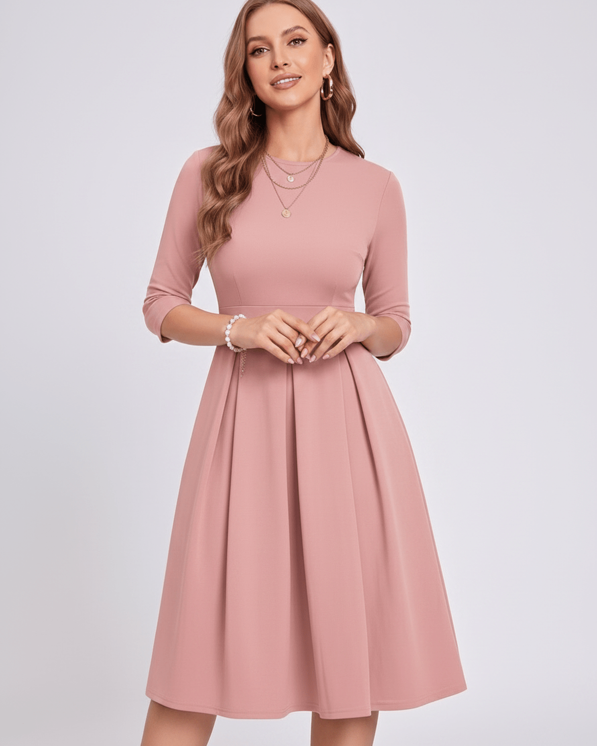 Aurielle Midikleid