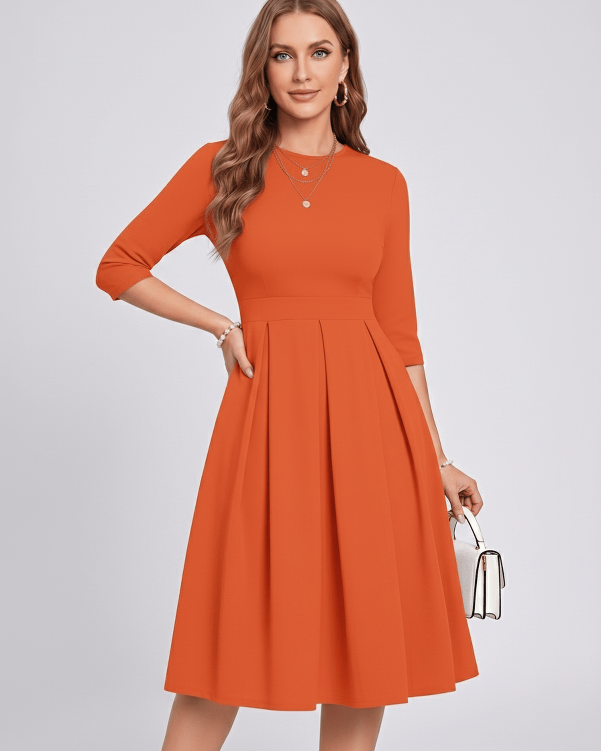 Aurielle Midikleid
