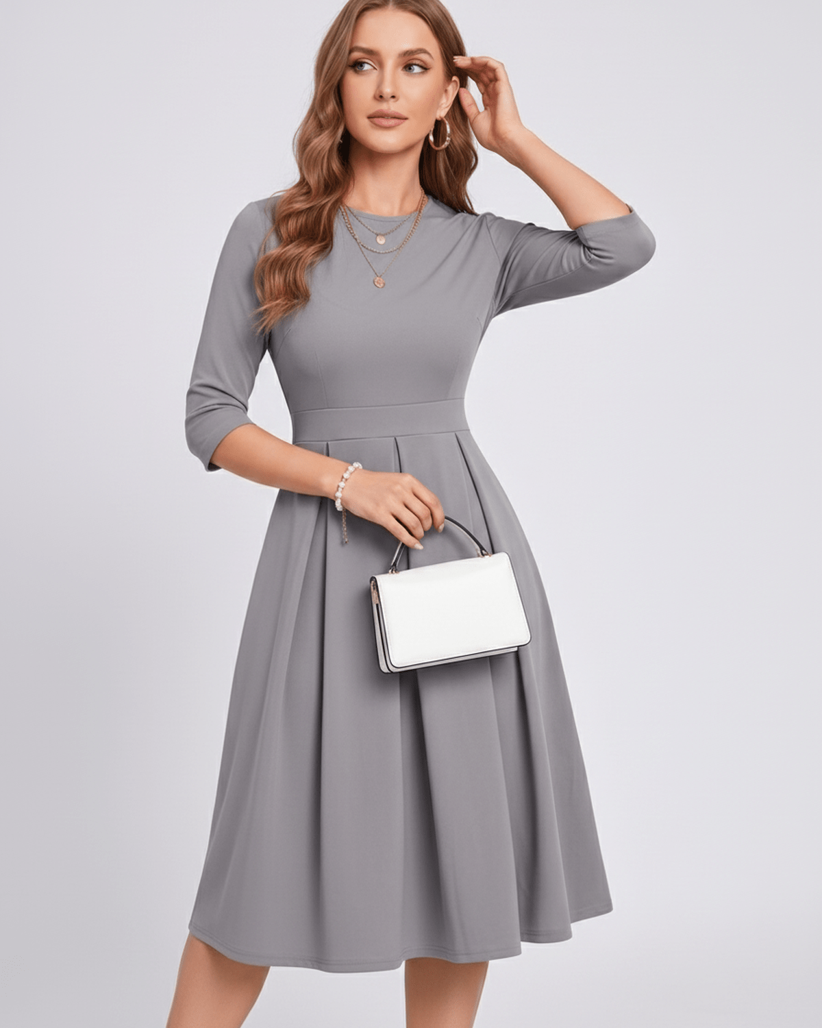 Aurielle Midikleid
