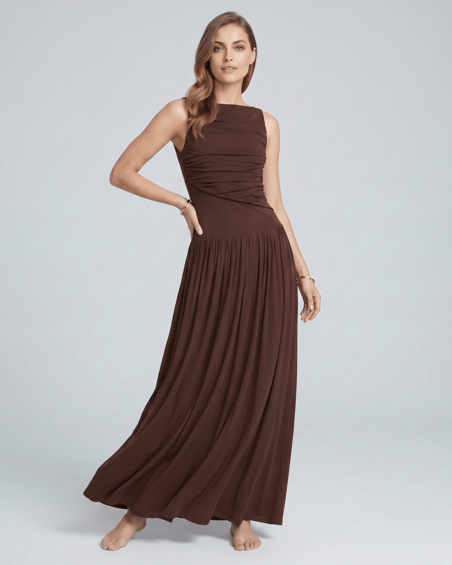 Robe Maxi Aurea