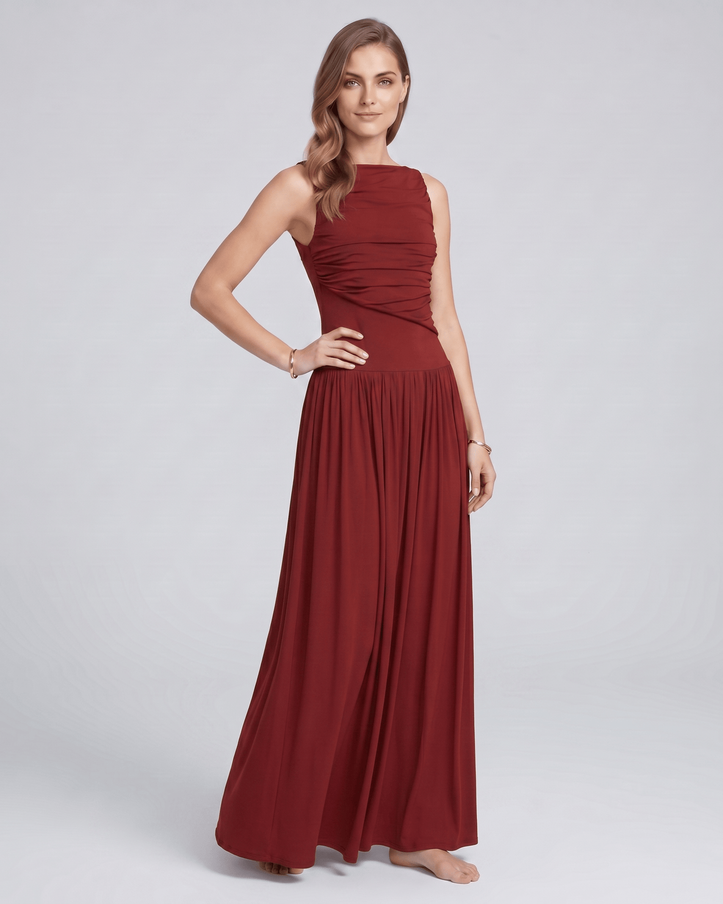 Robe Maxi Aurea