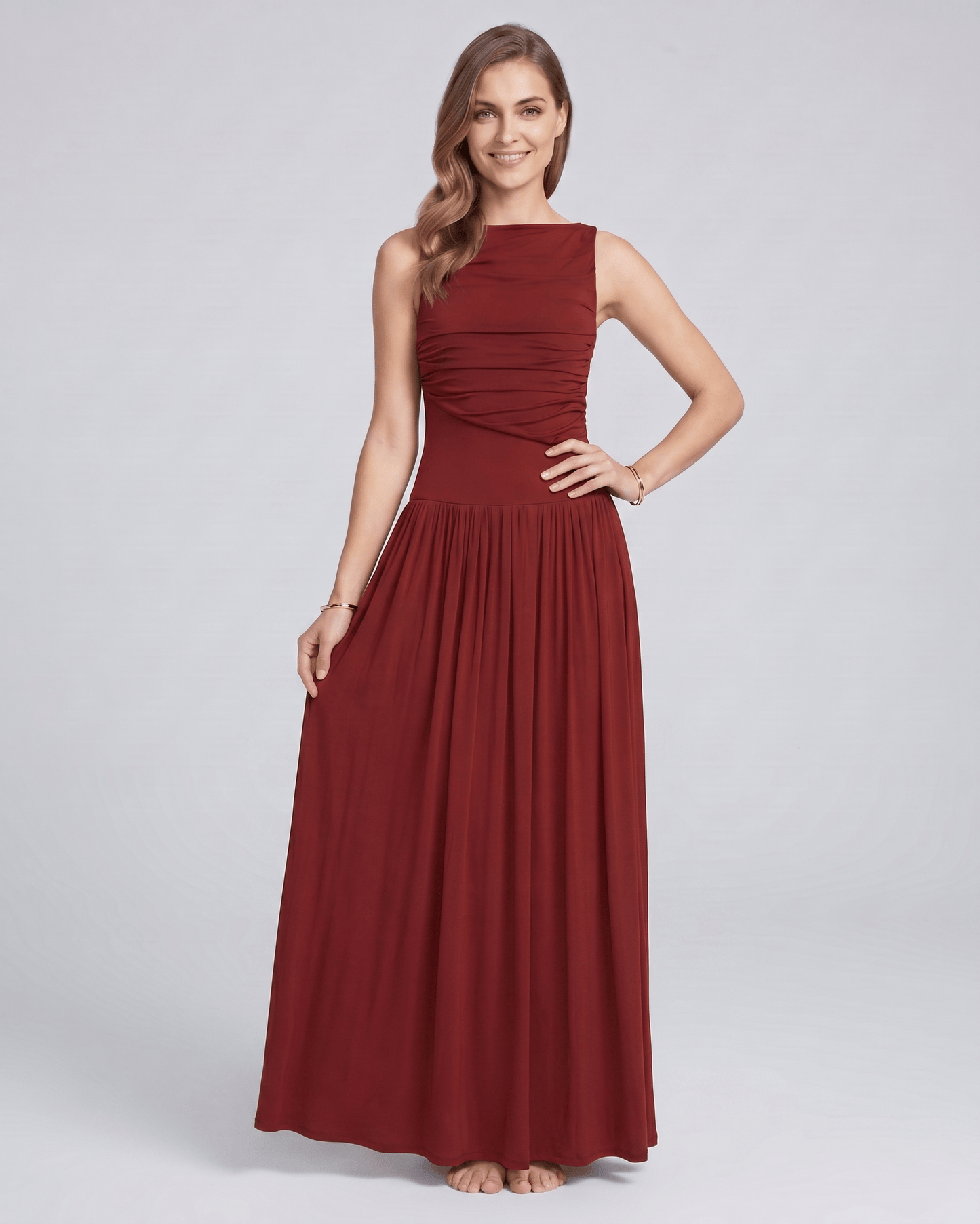 Robe Maxi Aurea