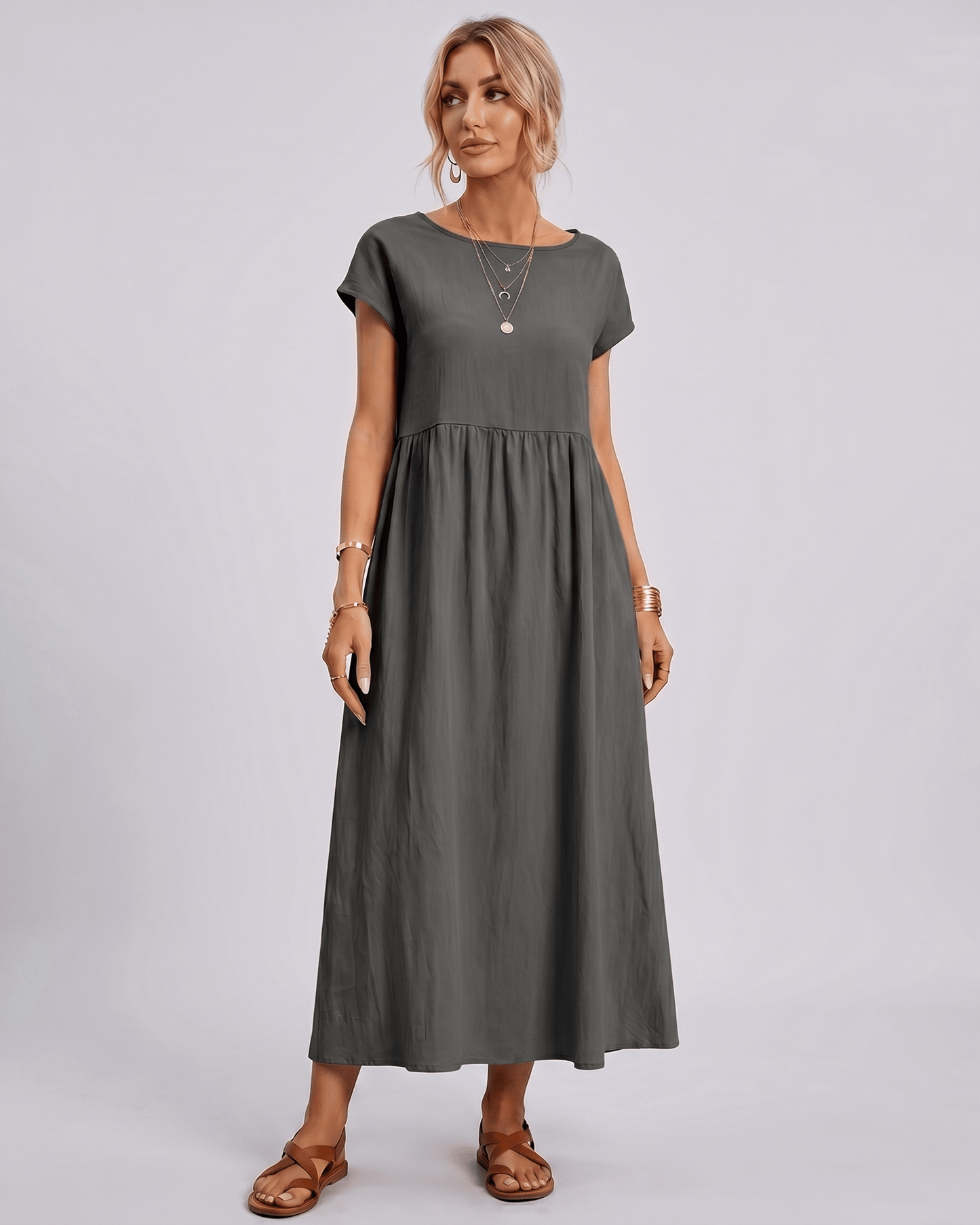 Solenne Midi Dress