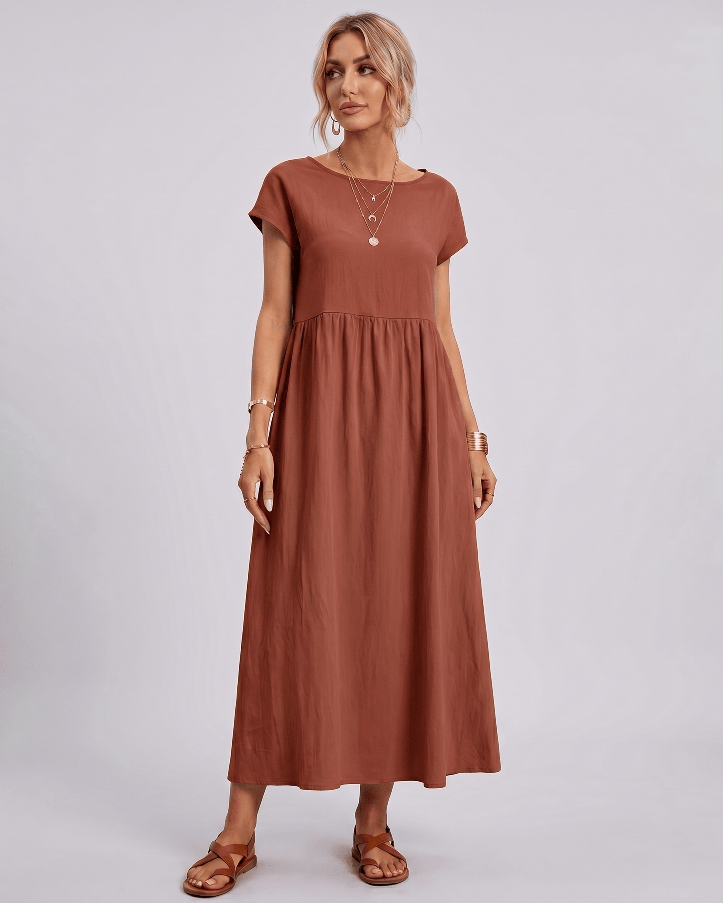 Solenne Midi Dress