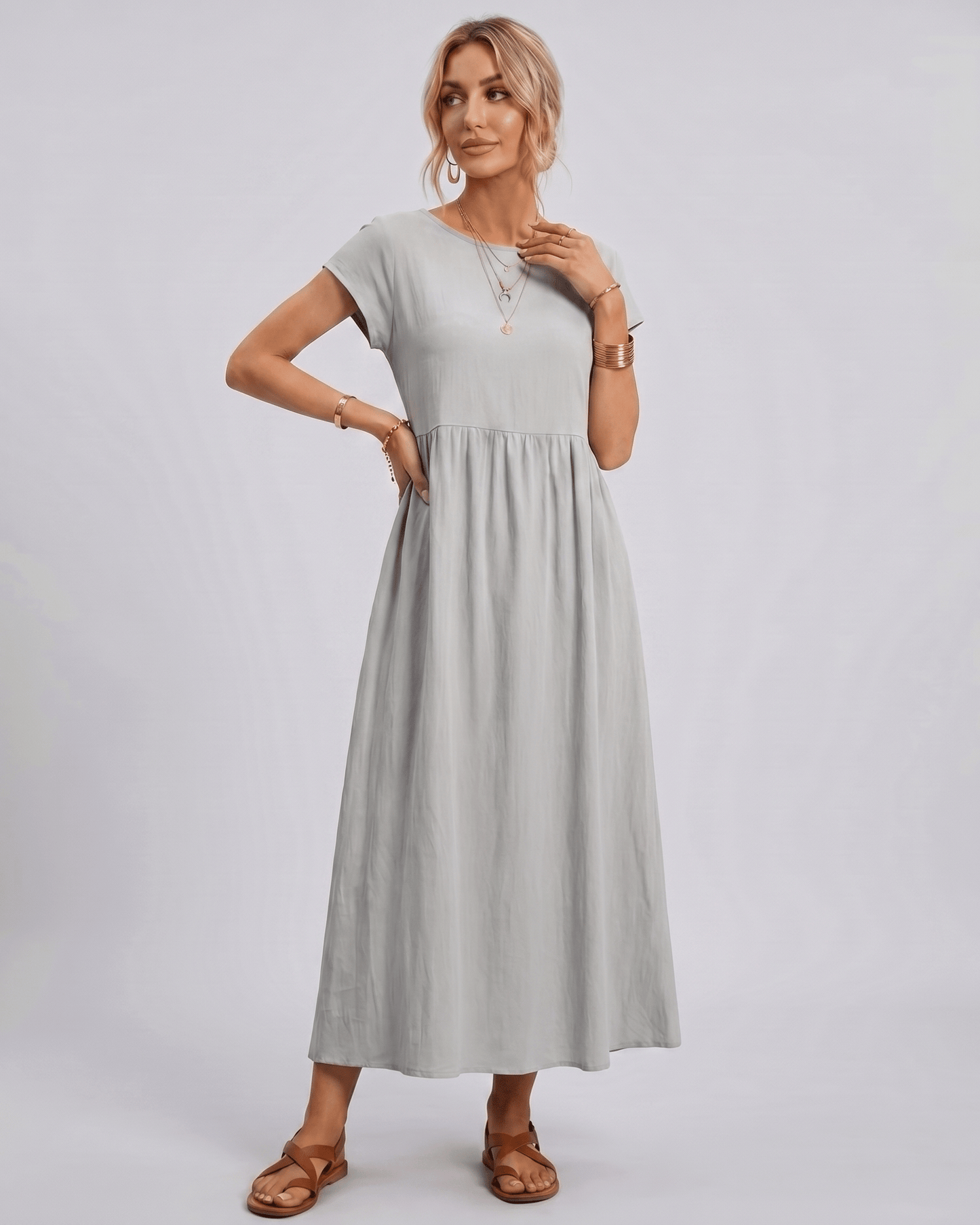Solenne Midi Dress