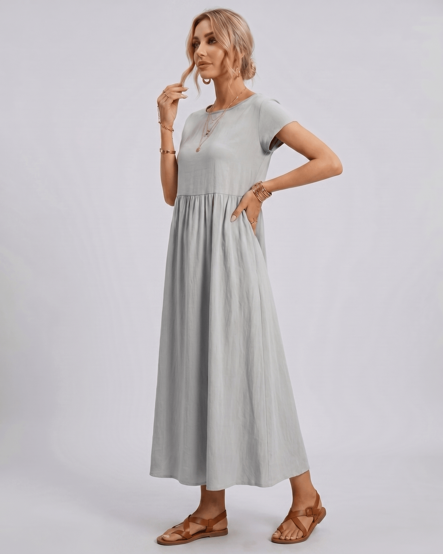 Solenne Midi Dress