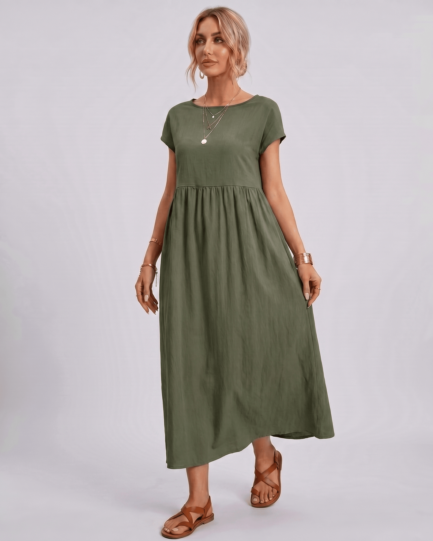 Solenne Midi Dress