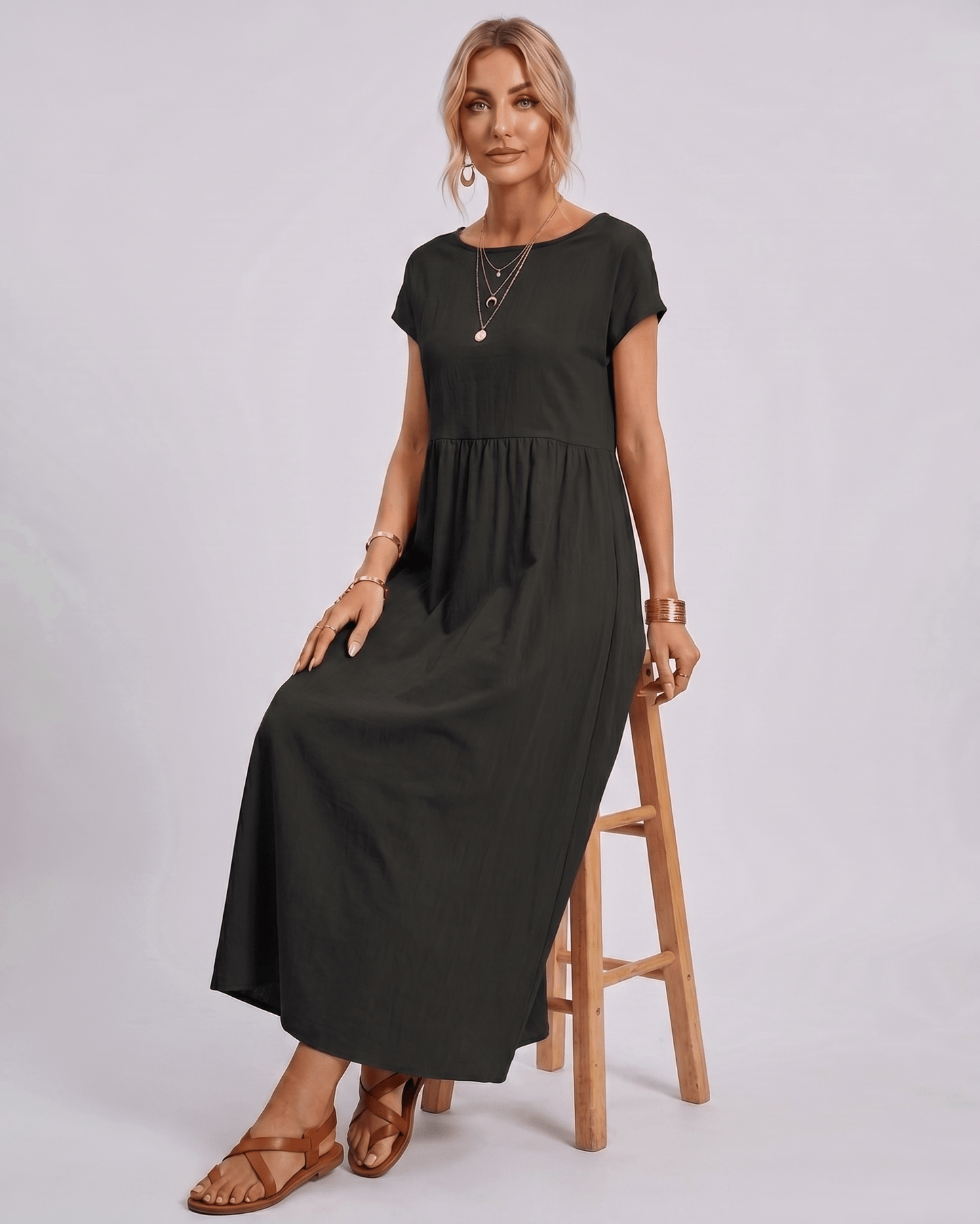 Solenne Midi Dress