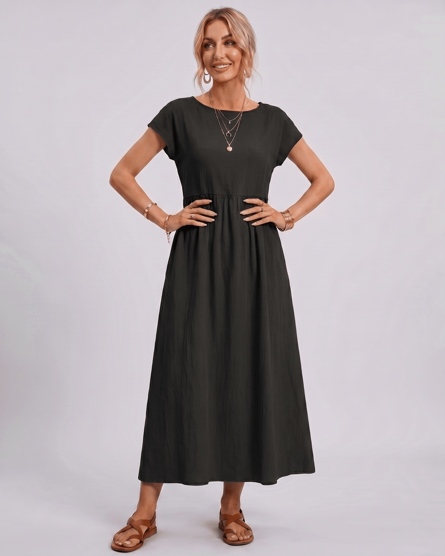 Solenne Midi Dress