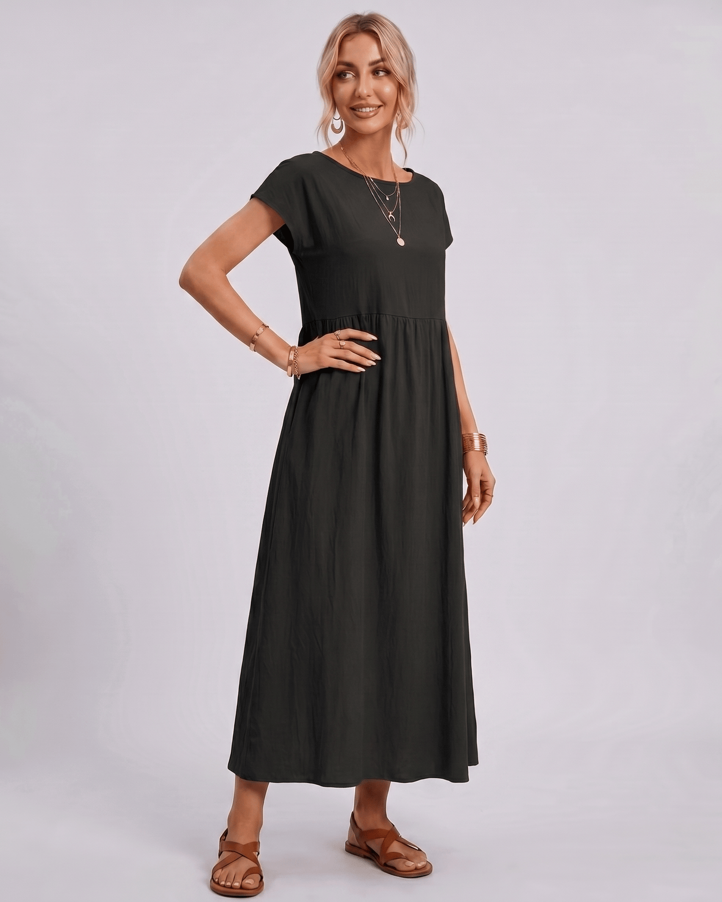 Solenne Midi Dress
