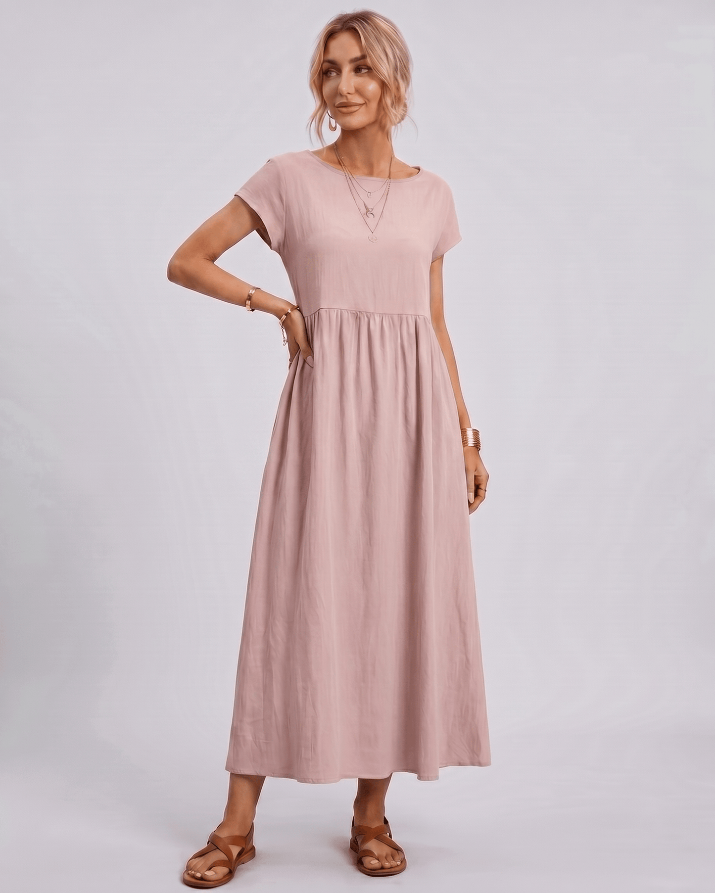 Solenne Midi Dress