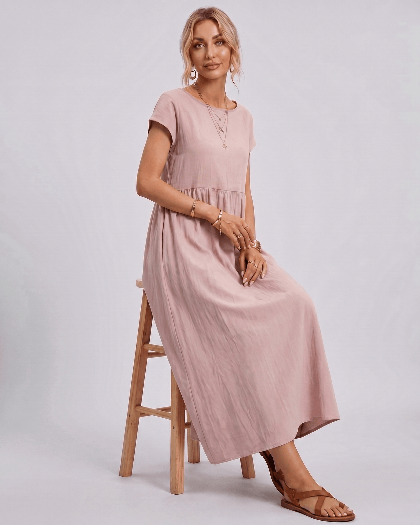 Solenne Midi Dress