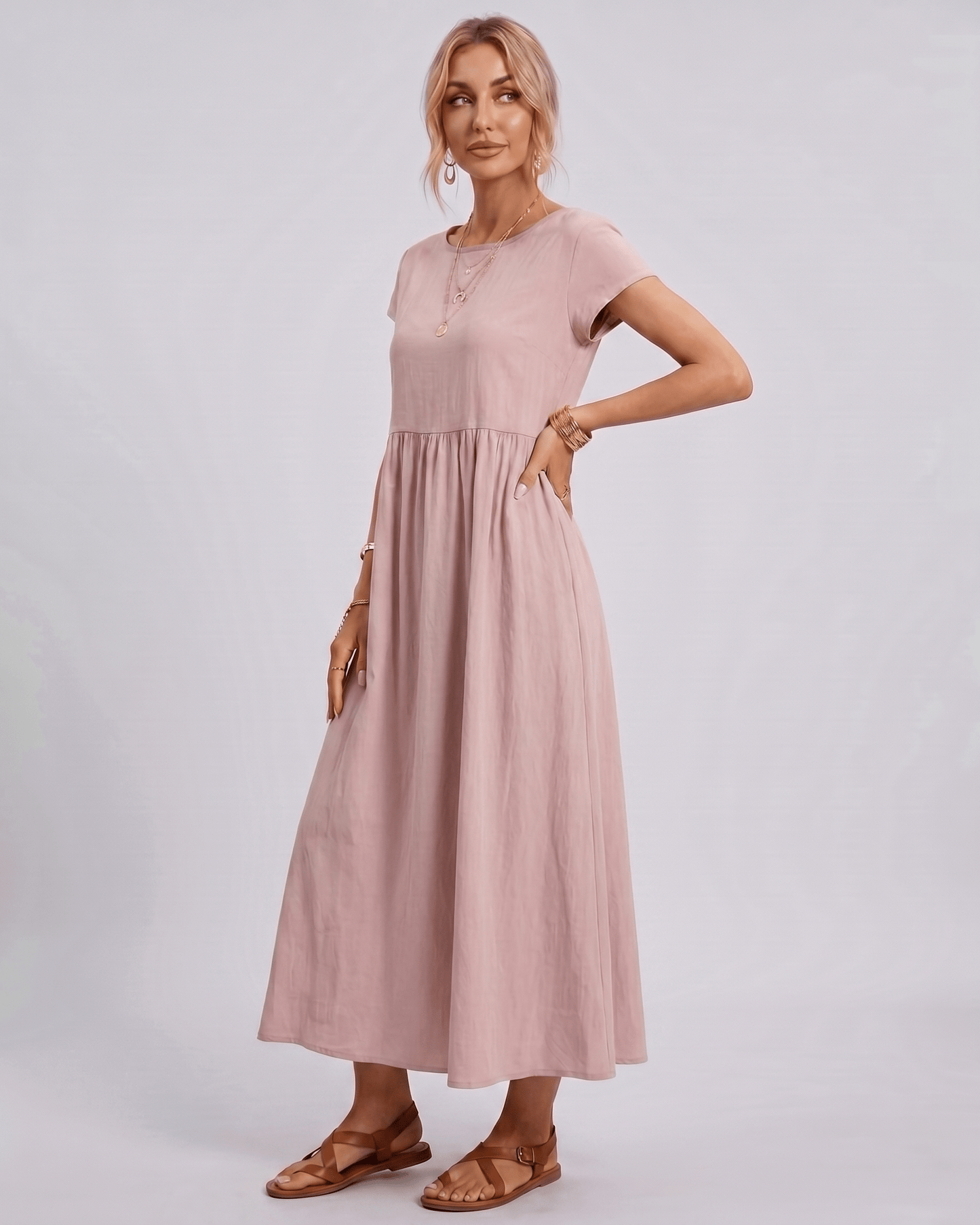 Solenne Midi Dress
