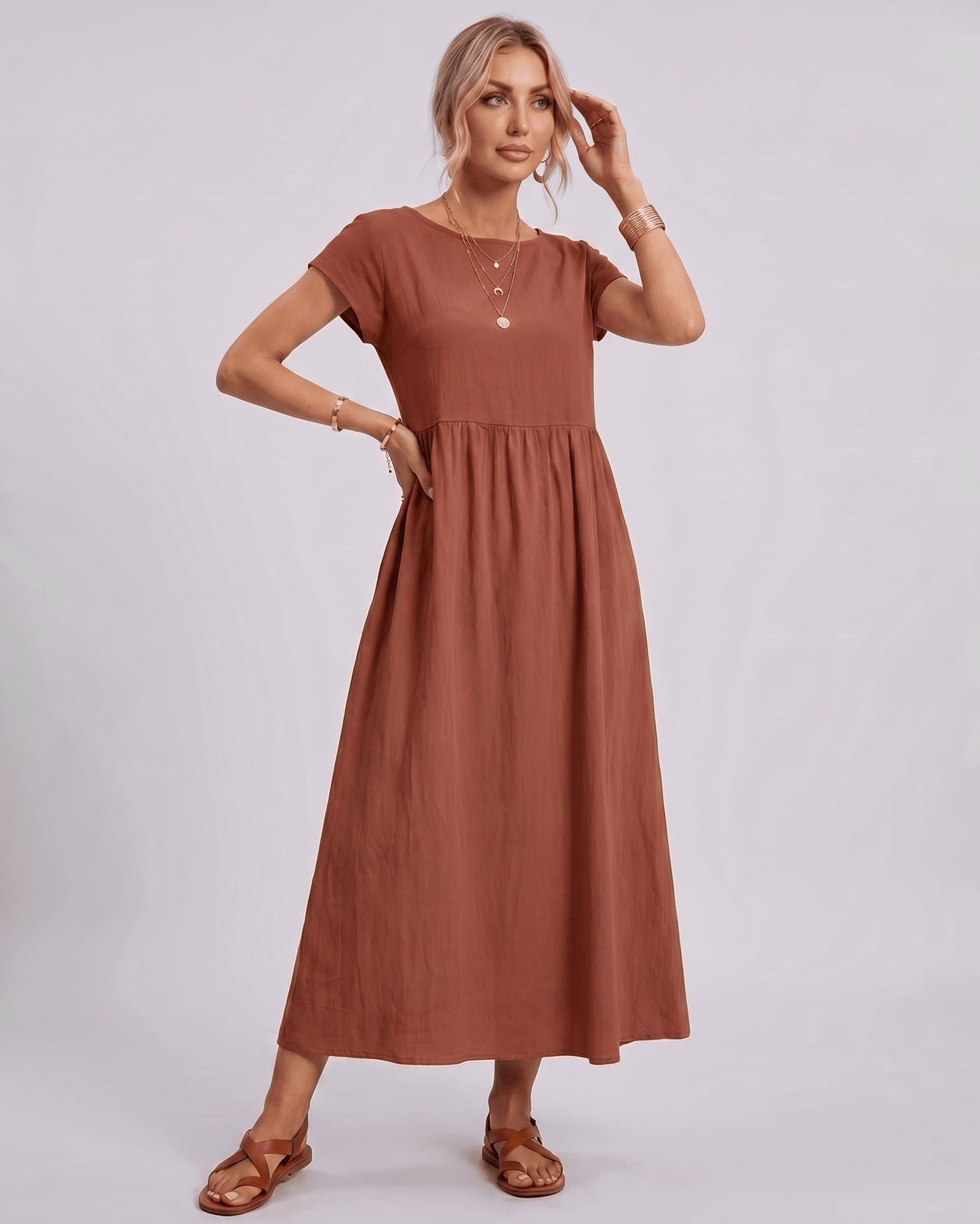 Solenne Midi Dress