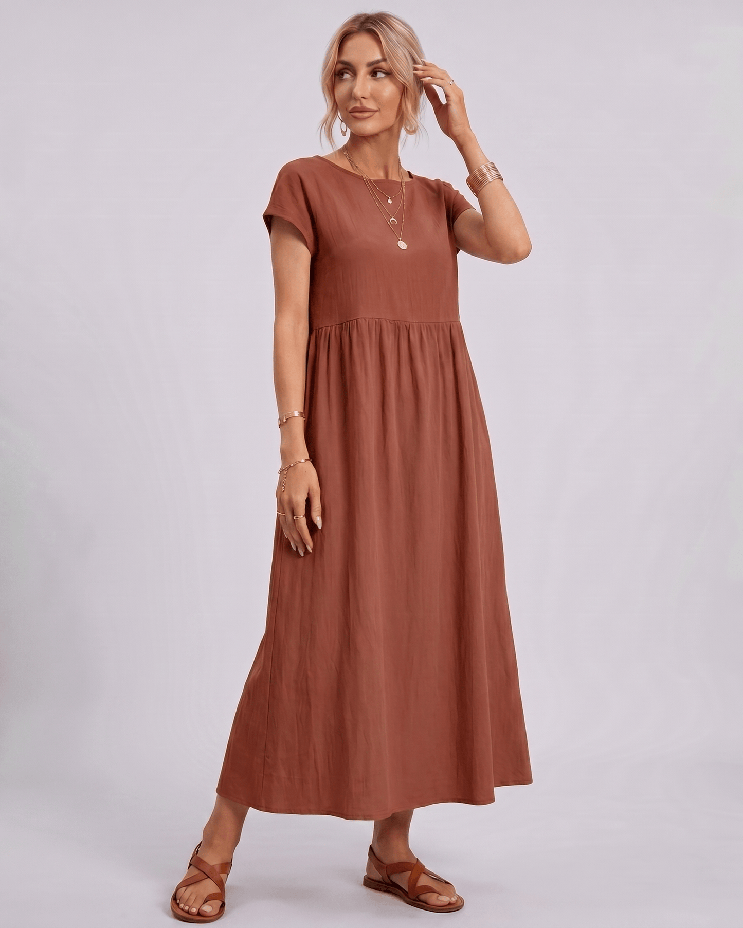Solenne Midi Dress