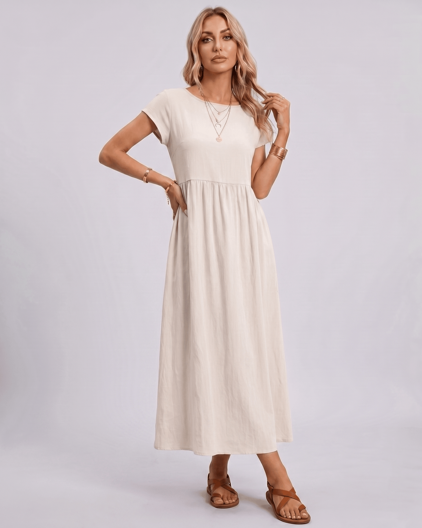 Solenne Midi Dress
