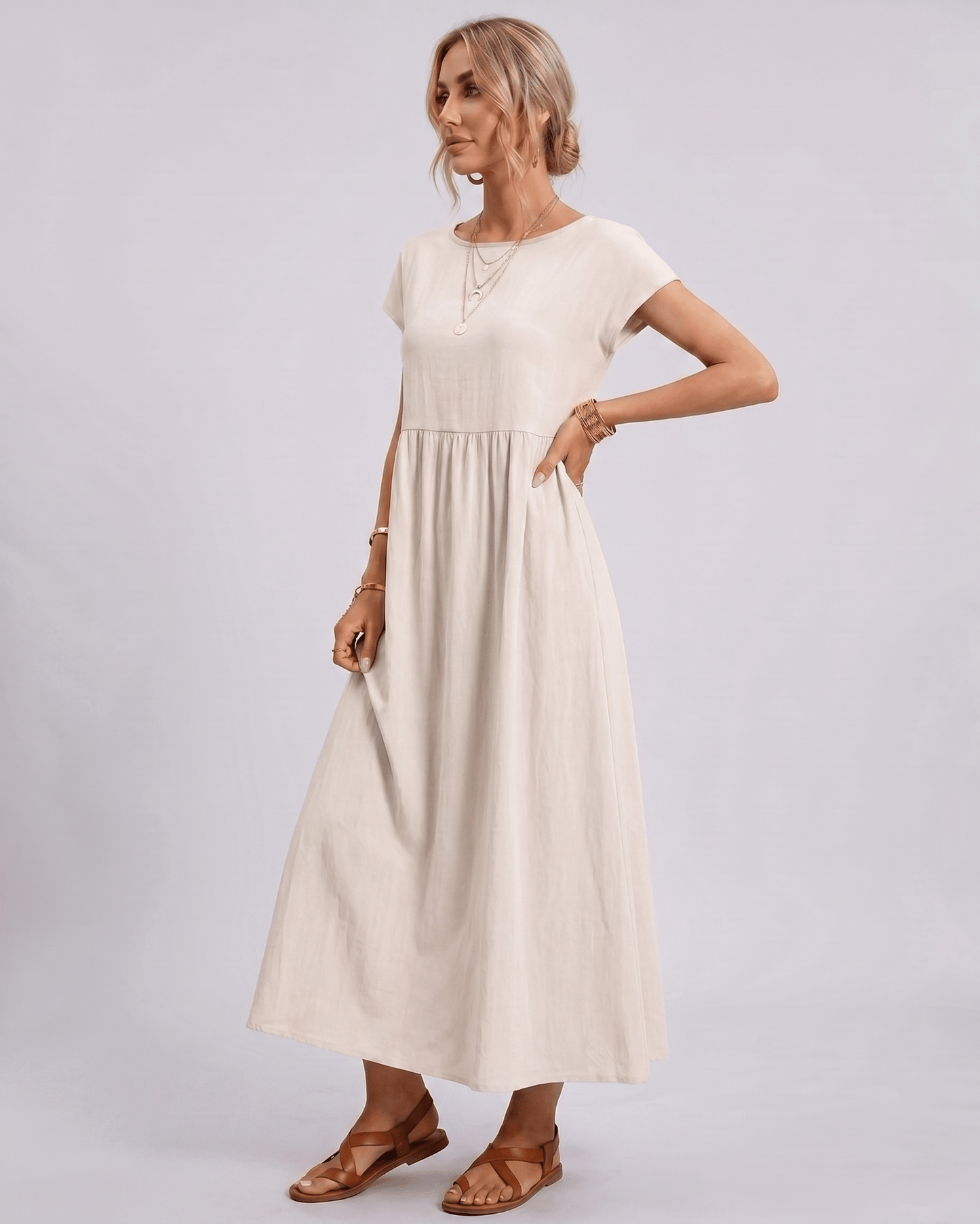 Solenne Midi Dress