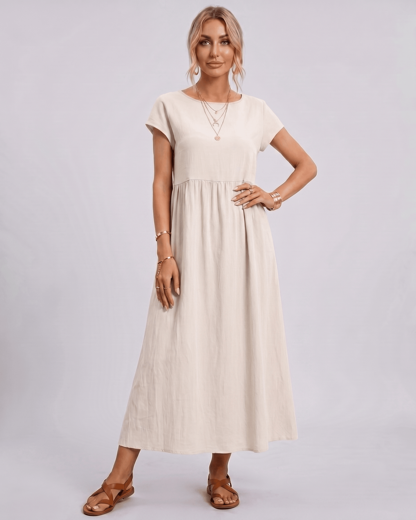 Solenne Midi Dress
