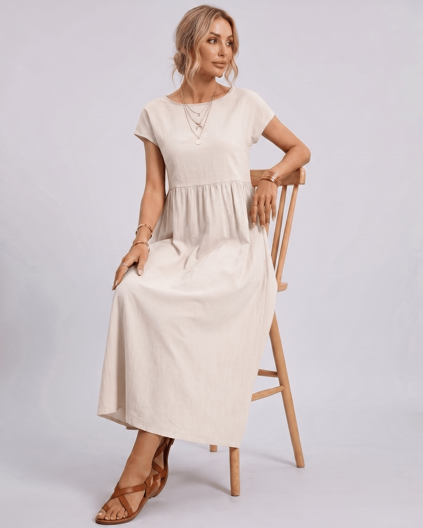Solenne Midi Dress